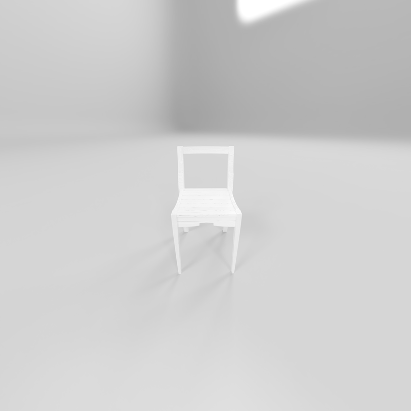 Standard white chair