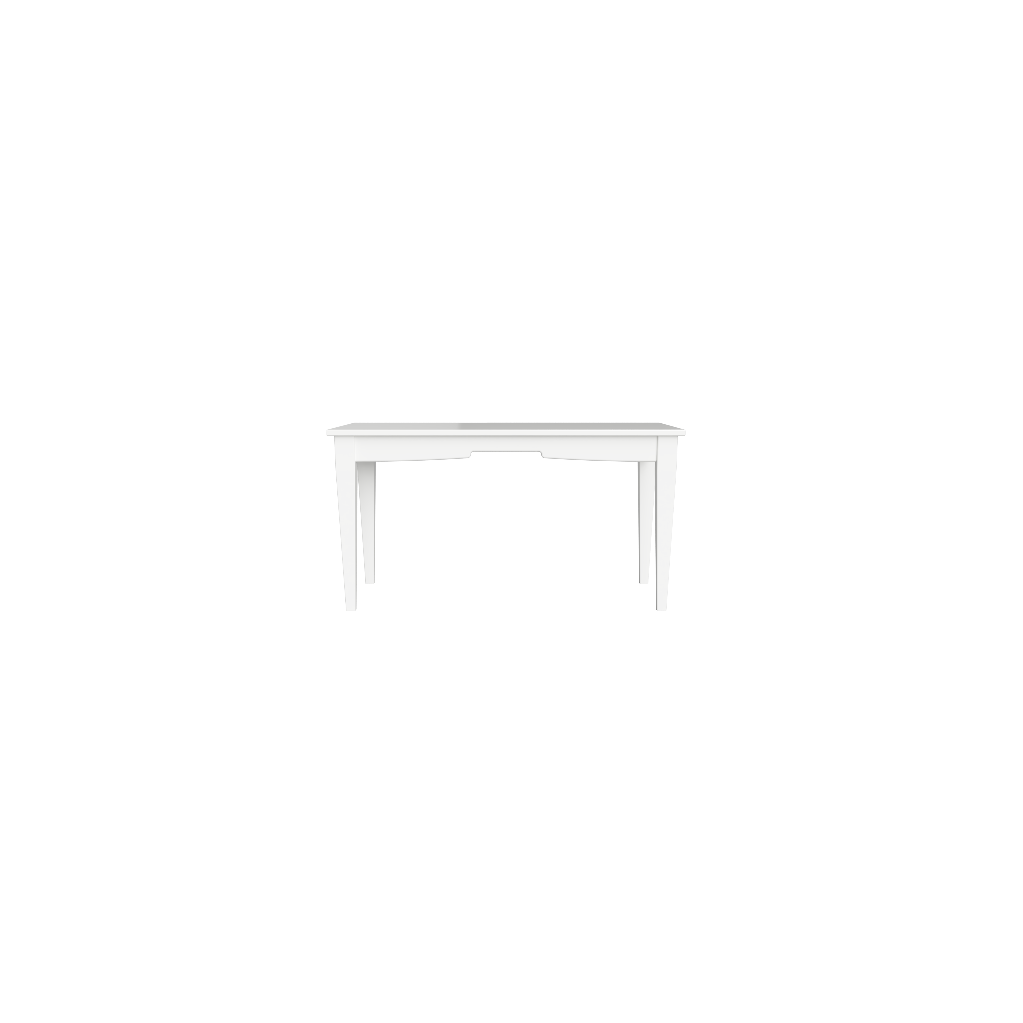 White Made To Size Entry Table