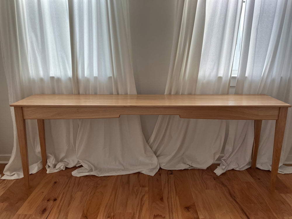 long hickory table