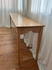 hickory long table