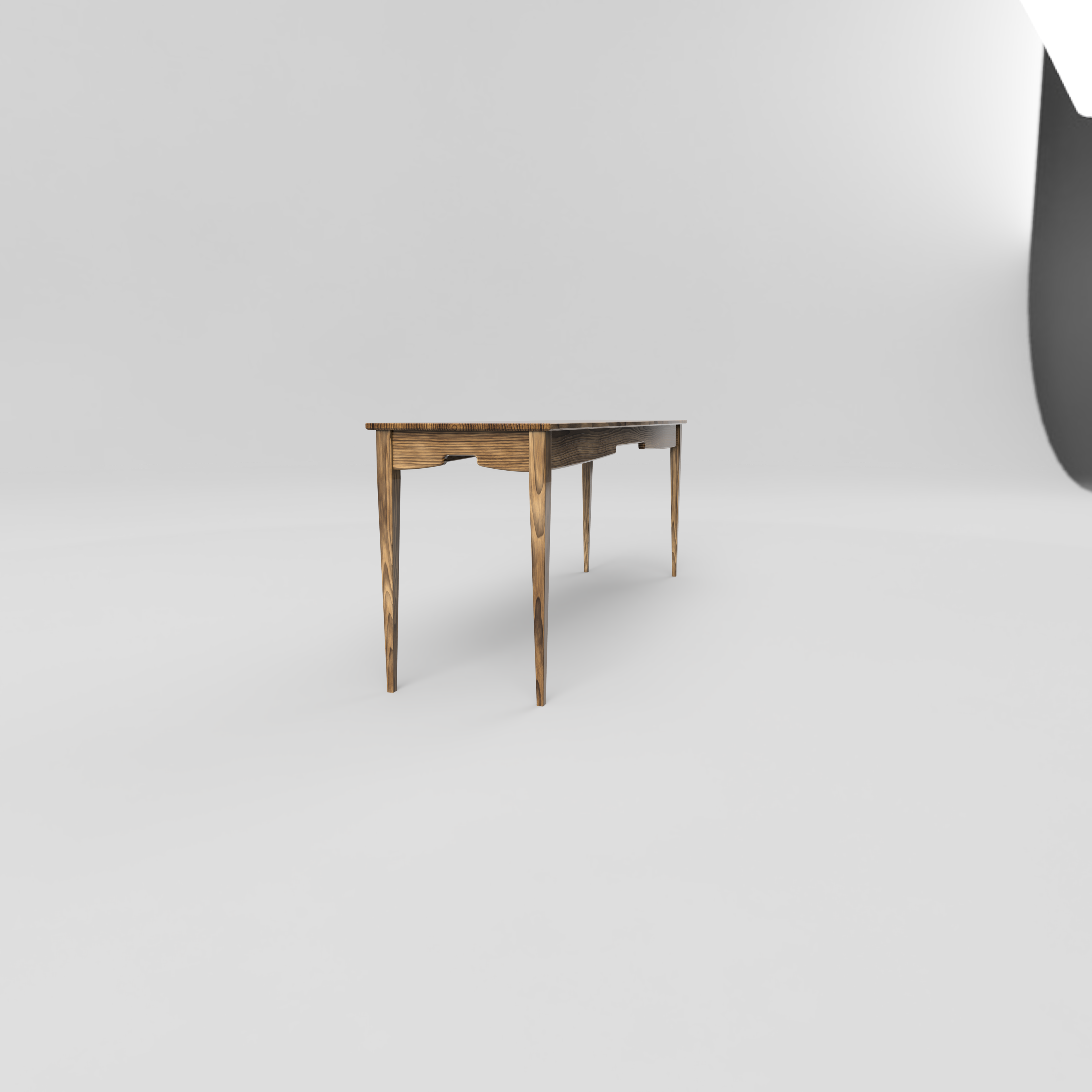 Standard log table side view